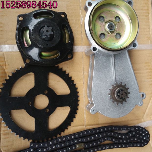 Xe máy mini 49CC xe thể thao nhỏ bánh xích nhỏ vỏ bánh xe ly hợp hộp số hộp số hộp số - Xe máy Gears bộ nhông xích xe máy