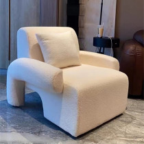 Creative single lazy sofa chair living room light luxury balcony home leisure reclining chair net red designer ins style