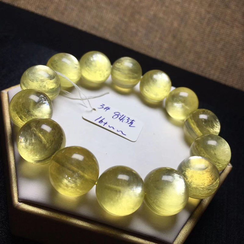 金リチウム雲母ブレスレット、雲母、金龍雲母ブレスレット、氷透明雲母翡翠、強いキャッツアイ