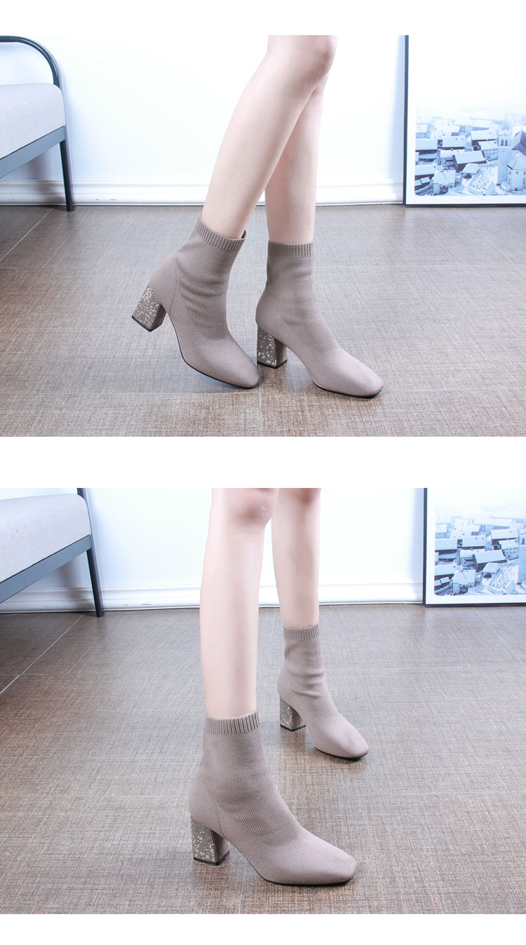 Bottes mi-saison femme en Caoutchouc - Ref 3249653 Image 16