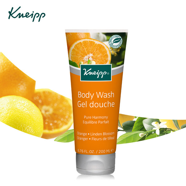 德国进口 Kneipp 克奈圃 香橙椴树花草本精油 沐浴露 200ml 天猫优惠券折后￥29包邮（￥99-70）