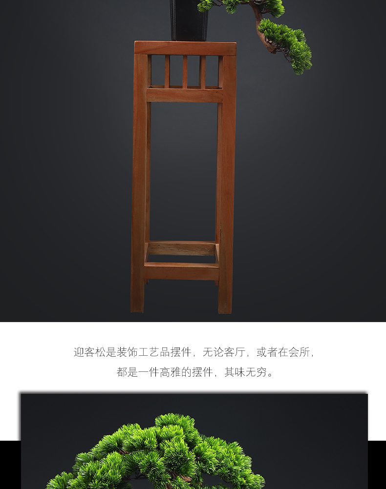 MaiTao retro simulation guest - the greeting pine bonsai home furnishing articles furnishing articles between sitting room porch soft outfit green plant example ceramics