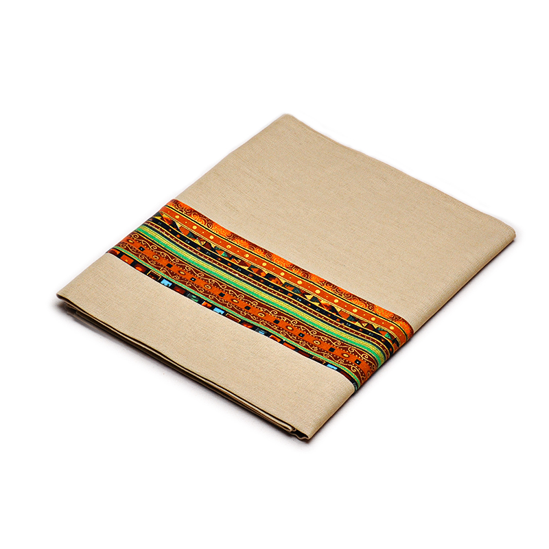 MaiTao printed cotton and linen tea table linen cloth zen tea flag flax, cotton and linen cloth mat Japanese dry terms pad