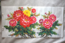 1 4*0 7-meter peony hand-painted gold thread peony-priced boutique hook line peony crystal