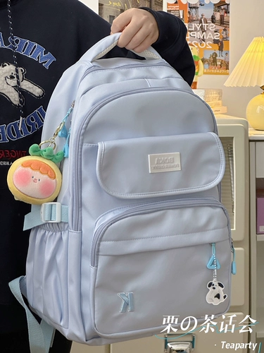 Желтый рюкзак, сумка через плечо, вместительный и большой ранец, для средней школы, 6 года