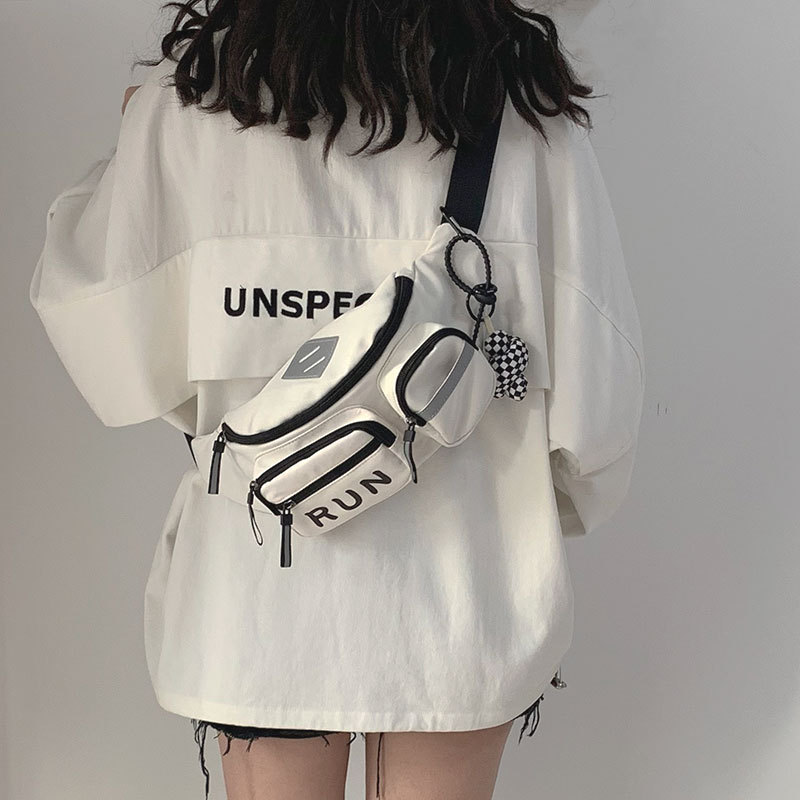 Multifunctional Crossbody Bag for Women, Sports Running Waist Bag, Motorcycle Riding Backpack, Women's Motorcycle Bag, Casual Chest Bag, Trendy Multifunctional Crossbody Bag for Women, Sports Running Waist Bag, Motorcycle Riding Backpack, Women's Motorcycle Bag, Casual Chest Bag, Trendy