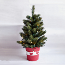 Home Potted Small Christmas Tree Desktop Pendulum PE Nobesson encrypted Christmas decorations christmas tree