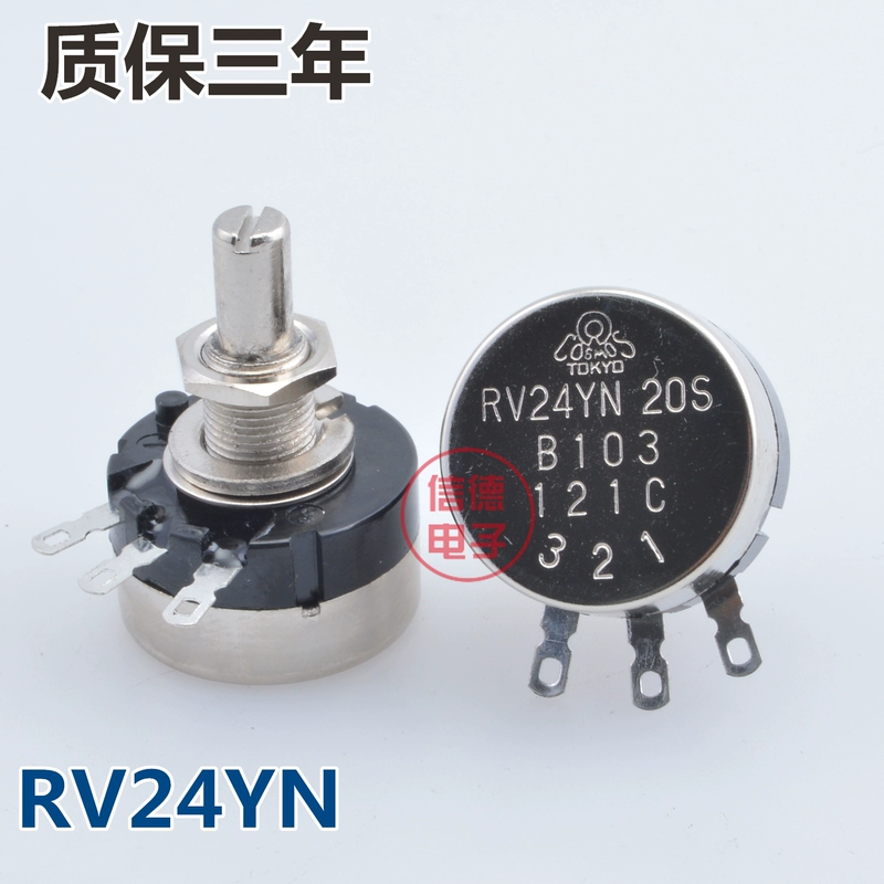 RV24YN20F B502 B103 nửa trục chiết áp 2K 5K 10K màng carbon chiết biến trở