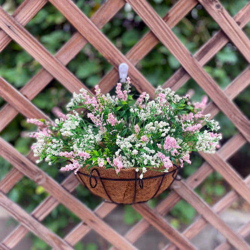 Реалистичный зеленый настенный лавандовый комплект в виде цветка, декоративные цветы