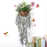 Золотой колокольчик Лю лаванда фиолетовая белая стена висит