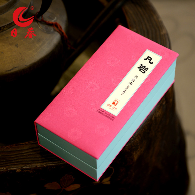 Sun Spring Tea Red Square Fan Rock Bull-pulpit Cinnamon Old Red Meat 50 thousand Oolong Tea Fujian Wuyi Rock Tea Ceremony Box Courtesy Kit