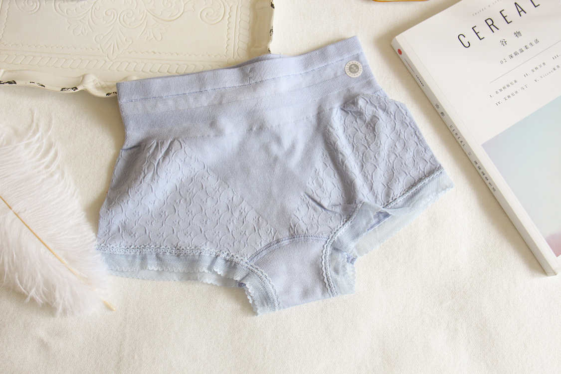 Mới Siêu thoải mái co giãn cao bằng vải cotton cao cấp cho nữ đồ lót ren đơn giản liền mạch tam giác tóm tắt 9 màu vào PK21 quan lot giay