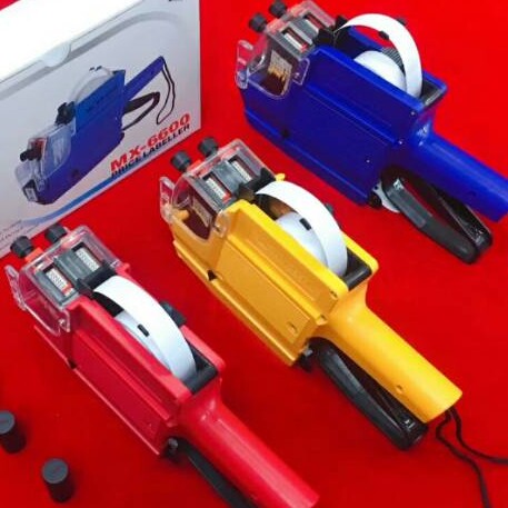 The Code Machine Manual Beating Price Machine Supermarket Double Row List Price Hit Price Tag Machine Beating Code Machine Gun Price Sign Price