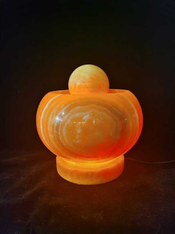 Yellow Feng Shui Water Ball Indoor Flowing Water Fountain Rotating Ornament Living Room Office Feng Shui Wheel Jade Opening Gift Yellow Feng Shui Water Ball Indoor Flowing Water Fountain Rotating Ornament Living Room Office Feng Shui Wheel Jade Opening Gift