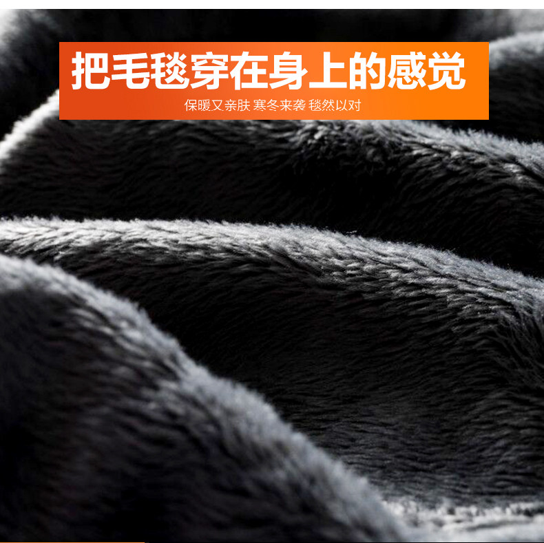 KORAMAN 男女款防风防水 抓绒保暖冲锋裤 YKK拉链 图5