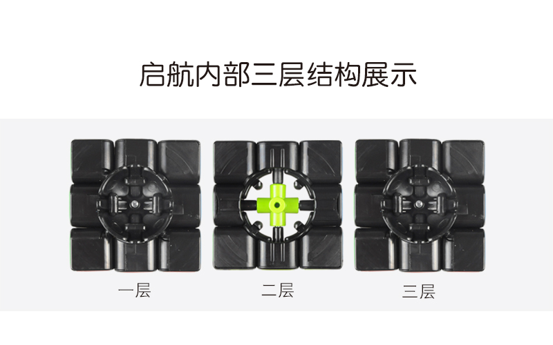 Qiyi 3 khối thứ ba 4 khối Rubik thứ hai 2 25 bộ đầy đủ năm bước cạnh tranh trơn tru đặc biệt đồ chơi học sinh mới bắt đầu - Đồ chơi IQ đồ chơi rubic