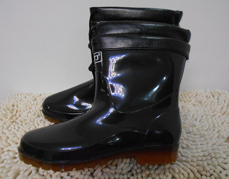 Chaussures - bottes caoutchouc homme pour hiver - semelle tendon - Ref 964719 Image 10