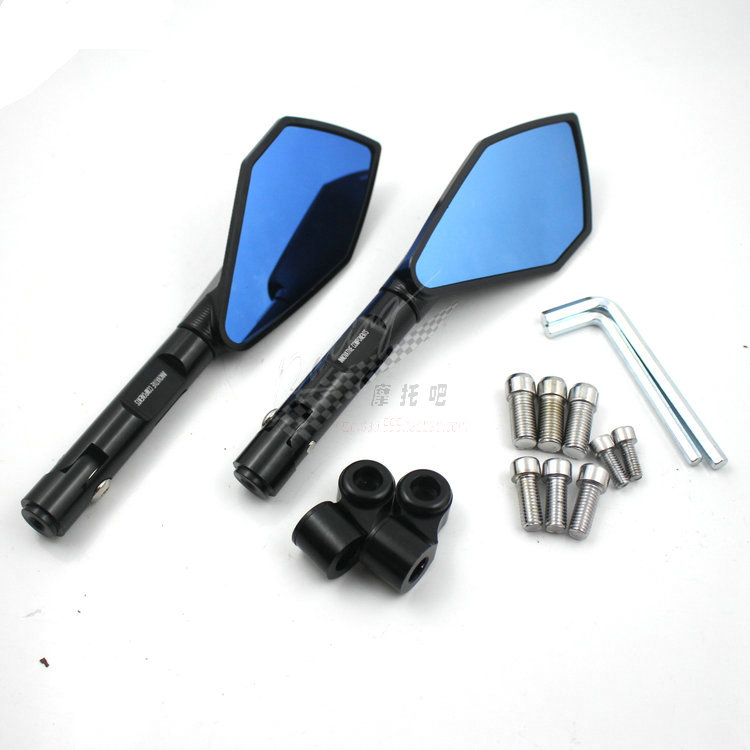 Benelli 300 Qianjiang Huanglong 600 BN600 BJ300 sửa đổi gương chiếu hậu CNC Gương chiếu hậu Gương chiếu hậu - Xe máy lại gương gương xe máy ngắn