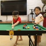 Маленький складной настольный бильярд, игрушка для пин-понга, в американском стиле