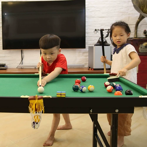 Маленький складной настольный бильярд, игрушка для пин-понга, в американском стиле