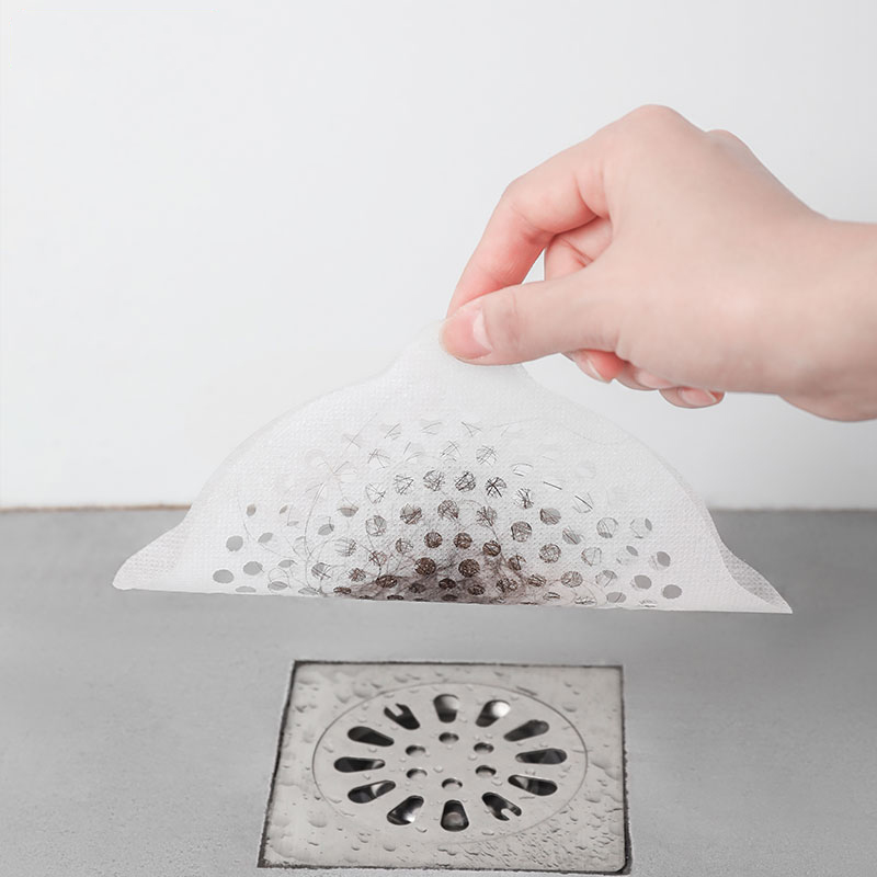 Japan disposable floor drain with sewer bath Bathtub Makeup room Toilet Bathroom Stop Hair anti-clogging filter
