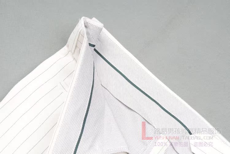 Eagle mùa hè mới quần trung niên nam lụa sắt quần cotton quần thẳng thẳng quần mỏng nam lỏng lẻo của các sọc trắng