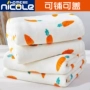 nhung san hô tờ một mảnh flannel chăn và mùa đông giường đôi cộng với thảm sang trọng dày sang trọng ngắn - Khăn trải giường drap giường mát lạnh