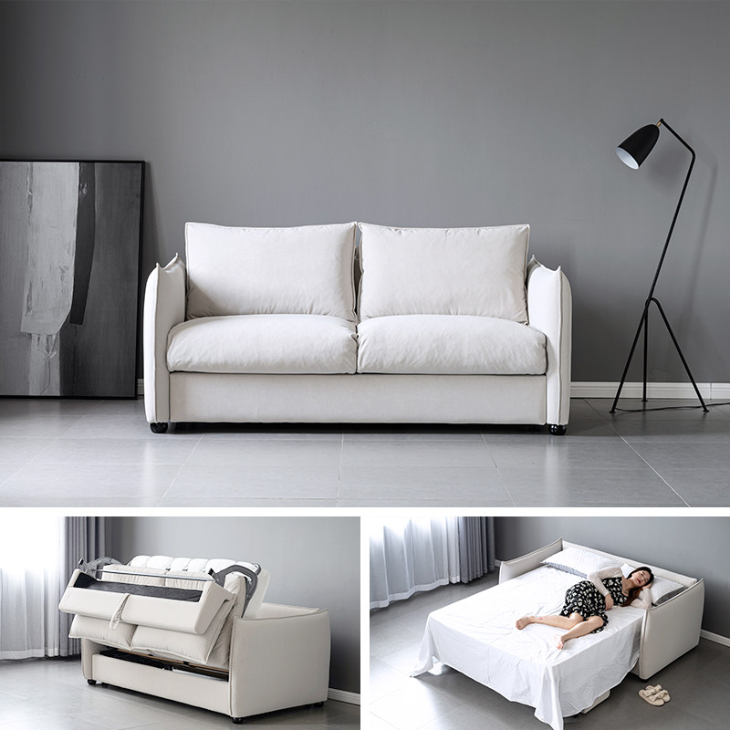 SOMNUS high-end sofa bed dual-purpose foldable small apartment living room multi-functional single and double office sofa bed