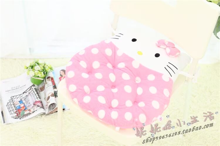 Hello Kitty wave wave bảy lỗ đệm / đệm văn phòng / Melody dễ thương động vật đệm sofa sang trọng thảm trải ghế sofa mùa hè