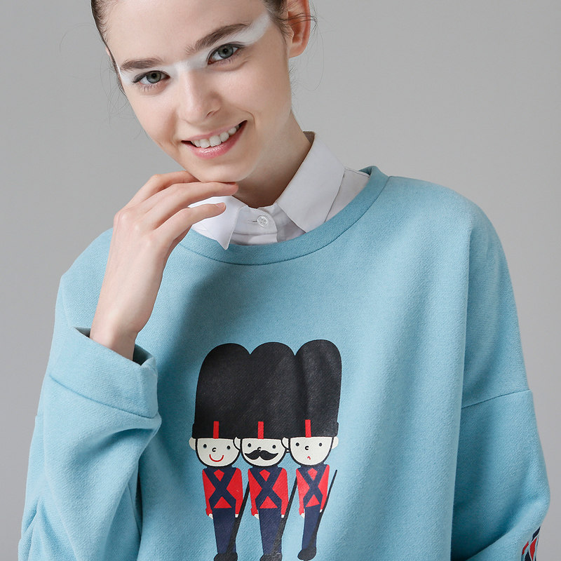 Sweatshirt femme - Ref 3216382 Image 4