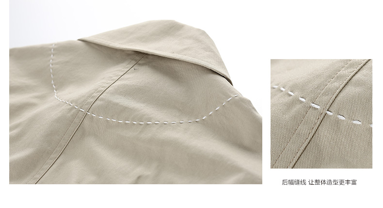 Trench pour femme en Coton - Ref 3227546 Image 50