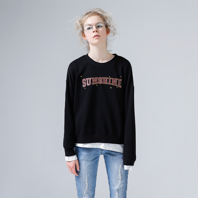 Sweatshirt femme - Ref 3216773 Image 4