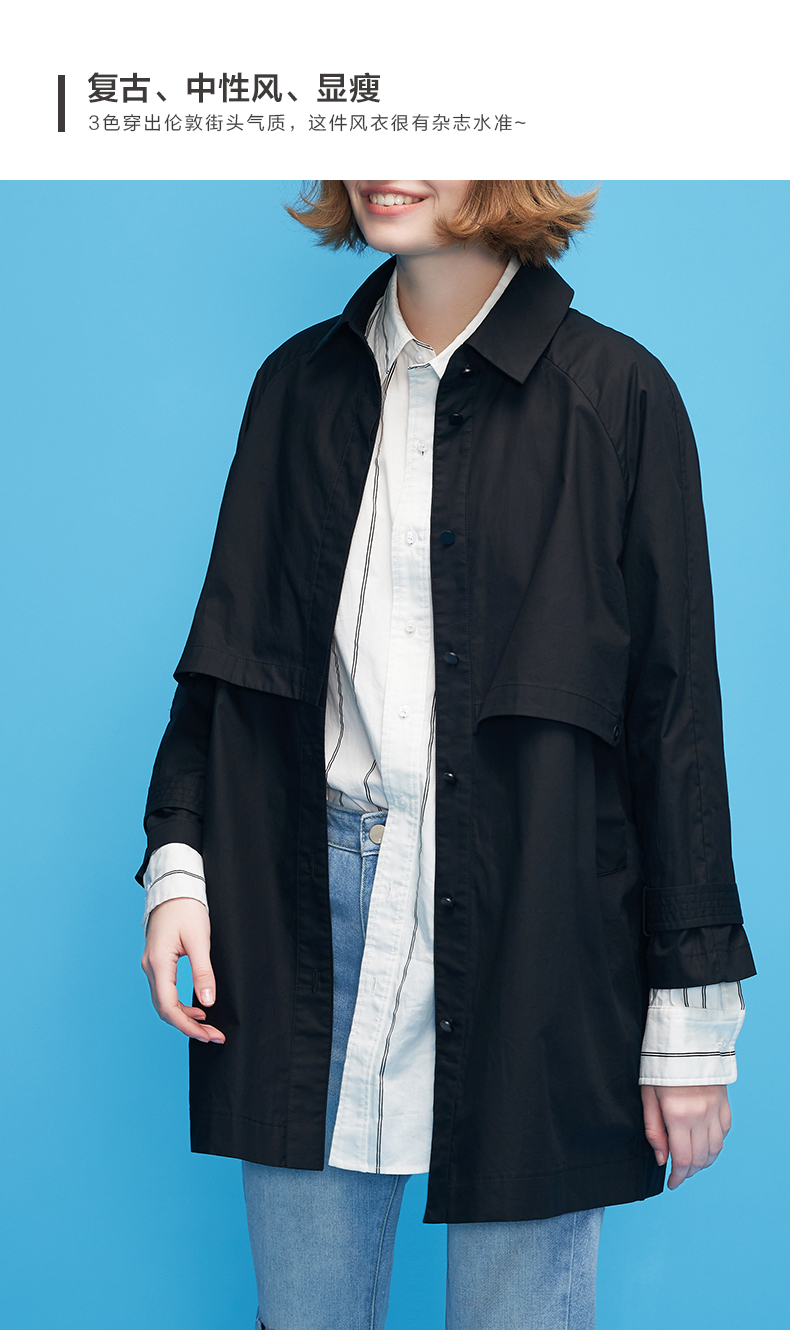 Trench pour femme en Coton en Coton - Ref 3227378 Image 24