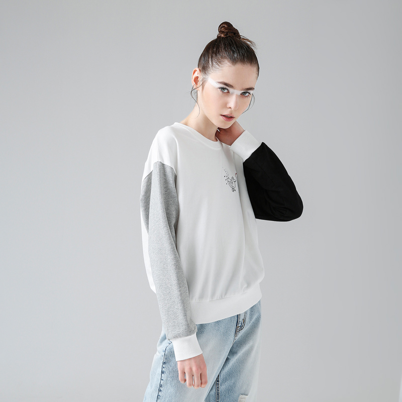 Sweatshirt femme - Ref 3216759 Image 3