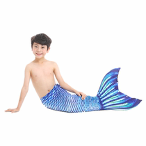 Boys and boys swimwear swimwear clothing clothes children parent-child photo props new boy Mermaid swimsuit