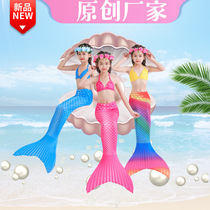 Mermaid Hime Kids Mermaid Swim Dress Girls Mermaid Tail Bikini Mermaid Princess Swimsuit Suit