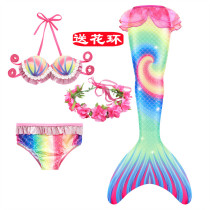 Mermaid swimsuit girls split swimsuit children mermaid tail swim suit girls middle school boy student swimsuit