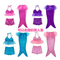 Children Mermaid Swimsuit Clothing Girls Princess Mermaid Tail Swimsuit Girls Beach Split Bikini