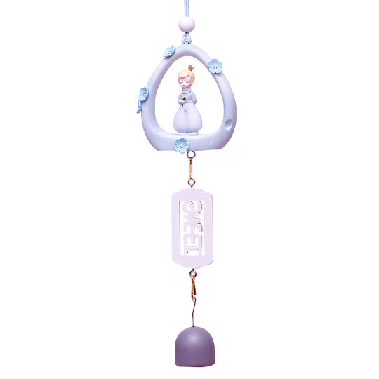 Girly bedroom room decoration wind chime pendant Nordic pendant living room creative Japanese door birthday gift