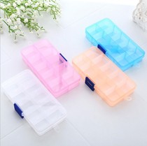 Civet plastic jewelry transparent storage box portable earrings bracelet necklace classification jewelry storage box