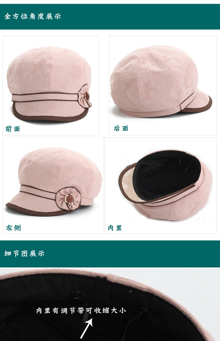 Chapeau pour femme en Coton polyester - Ref 3233187 Image 16