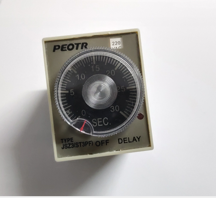 Power-off delay relay TYPE ST3PF OFF DELAY 24VDC 220V delay range 30S 60S