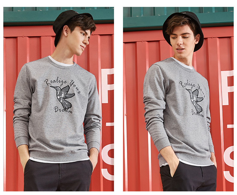 Sweatshirt homme PIONEER CAMP  ROADER en Coton - Ref 3130085 Image 20