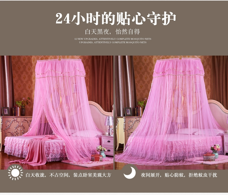 Mái vòm trần nhà sàn tầng lưới ký túc xá sinh viên đơn 1,2 / 1,5 / 1,8 / m giường đôi nhà - Lưới chống muỗi