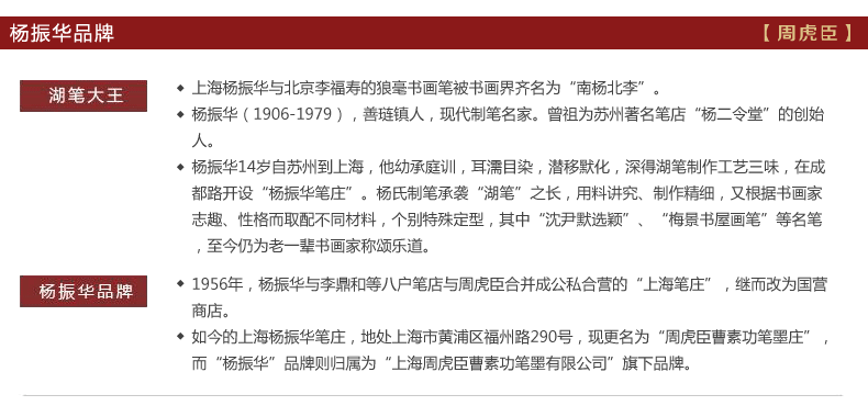 Введение в бренд Yang Zhenhua