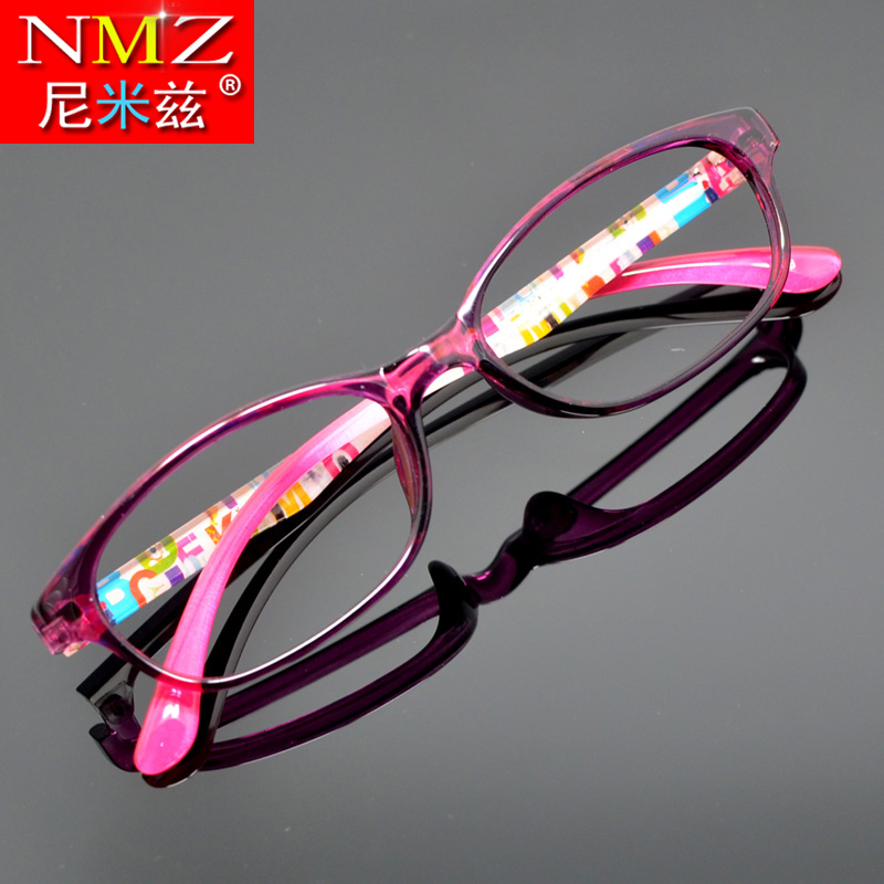 Children's glasses frame ultra light TR 90 optical glasses can be matched with myopic weak television glasses for boys and girls