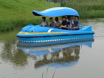 Park cruise electric boat pedal boat water pleasure boat fiberglass boat battery boat tourist boat
