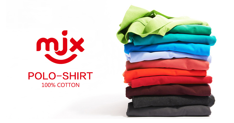 MJX2018 mùa hè mới bông POLO áo sơ mi giản dị màu rắn áo sơ mi nam nửa tay áo Paul áo sơ mi ngắn tay T-Shirt