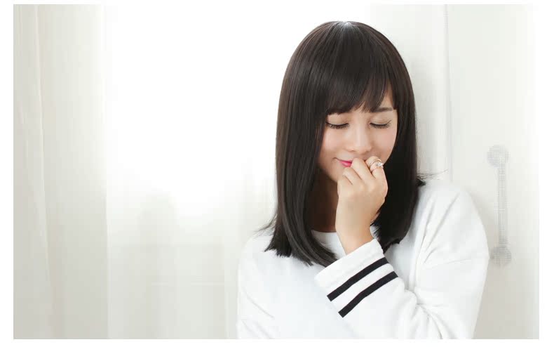 Perruque      cheveux raides Court - Ref 2613099 Image 19