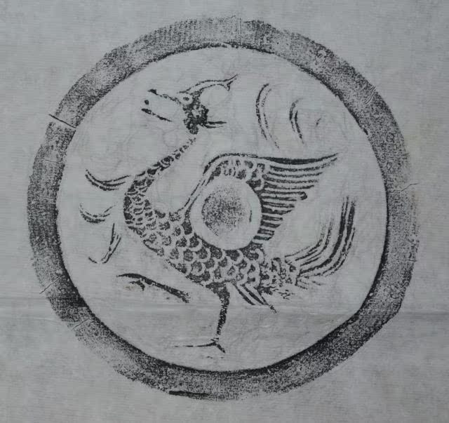 Xi'an Stele Stone Tuo calligraphy Qinglong white tiger Xuanwu Juanxwa When a set of four real handmade has a concave and convex sense